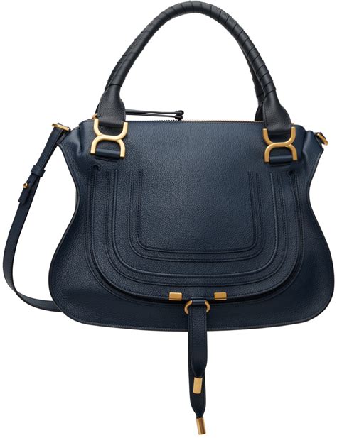 chloe marcie shoulder bag review|chloe marcie bag navy.